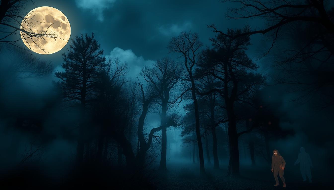 Paranormal events during full moons