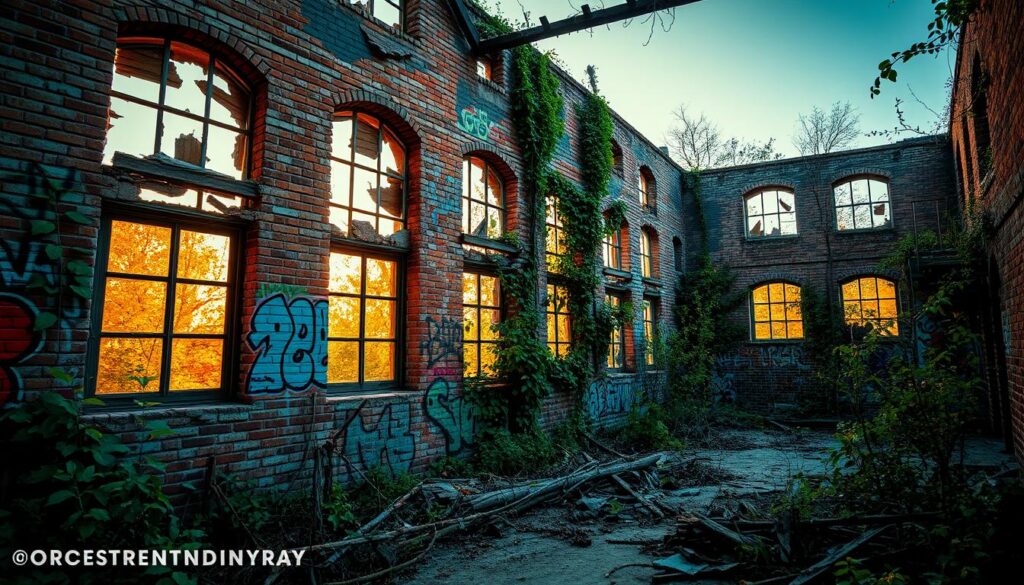 abandoned urban decay