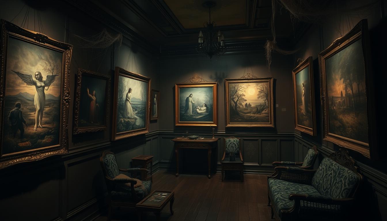 Famous haunted paintings and their stories