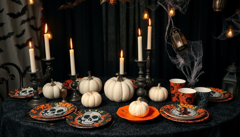 Spooky Halloween party decor