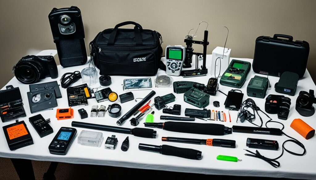 ghost hunting equipment